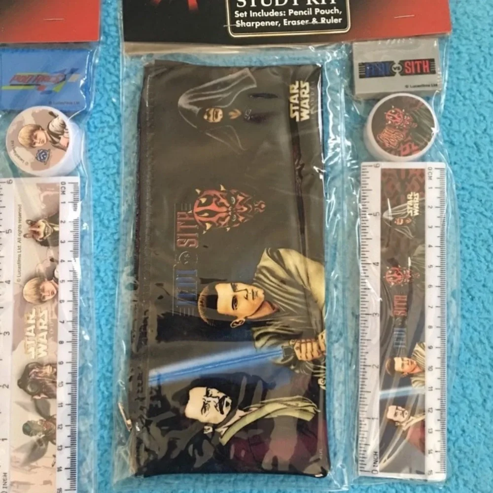 Vintage Star Wars Episode I Study Kit Set